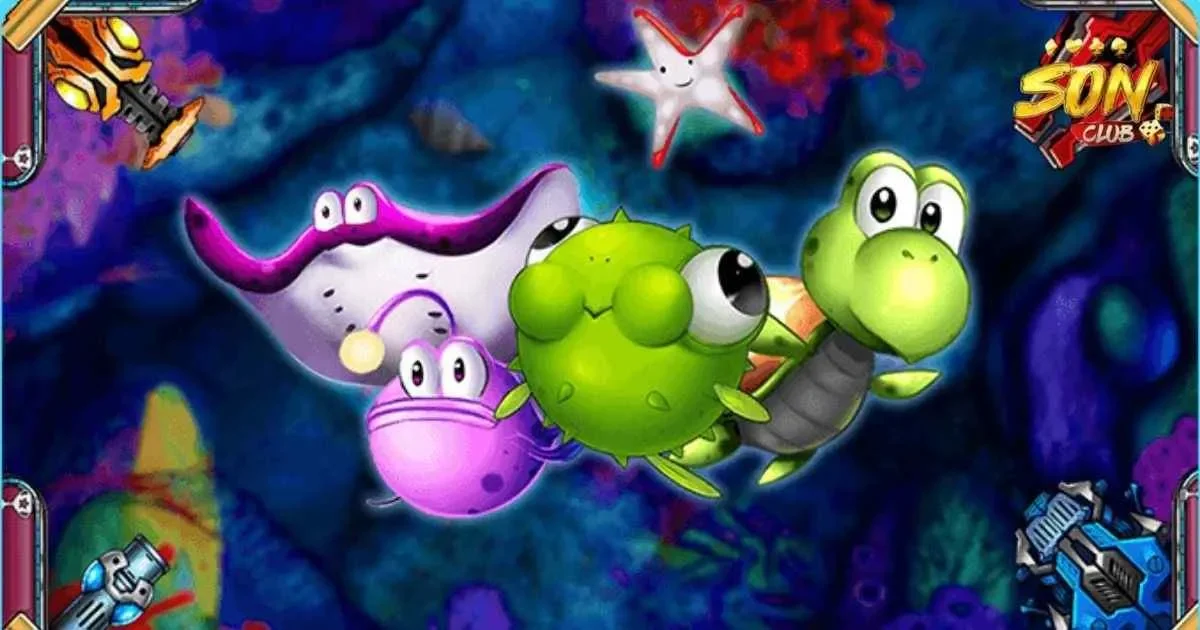 Trải nghiệm bắn cá SONCLUB thế giới đại dương đầy màu sắc 7 Các bước chi tiết tham gia bắn cá SONCLUB